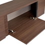 Nordure Soporte para TV Milano Nogal y Negro